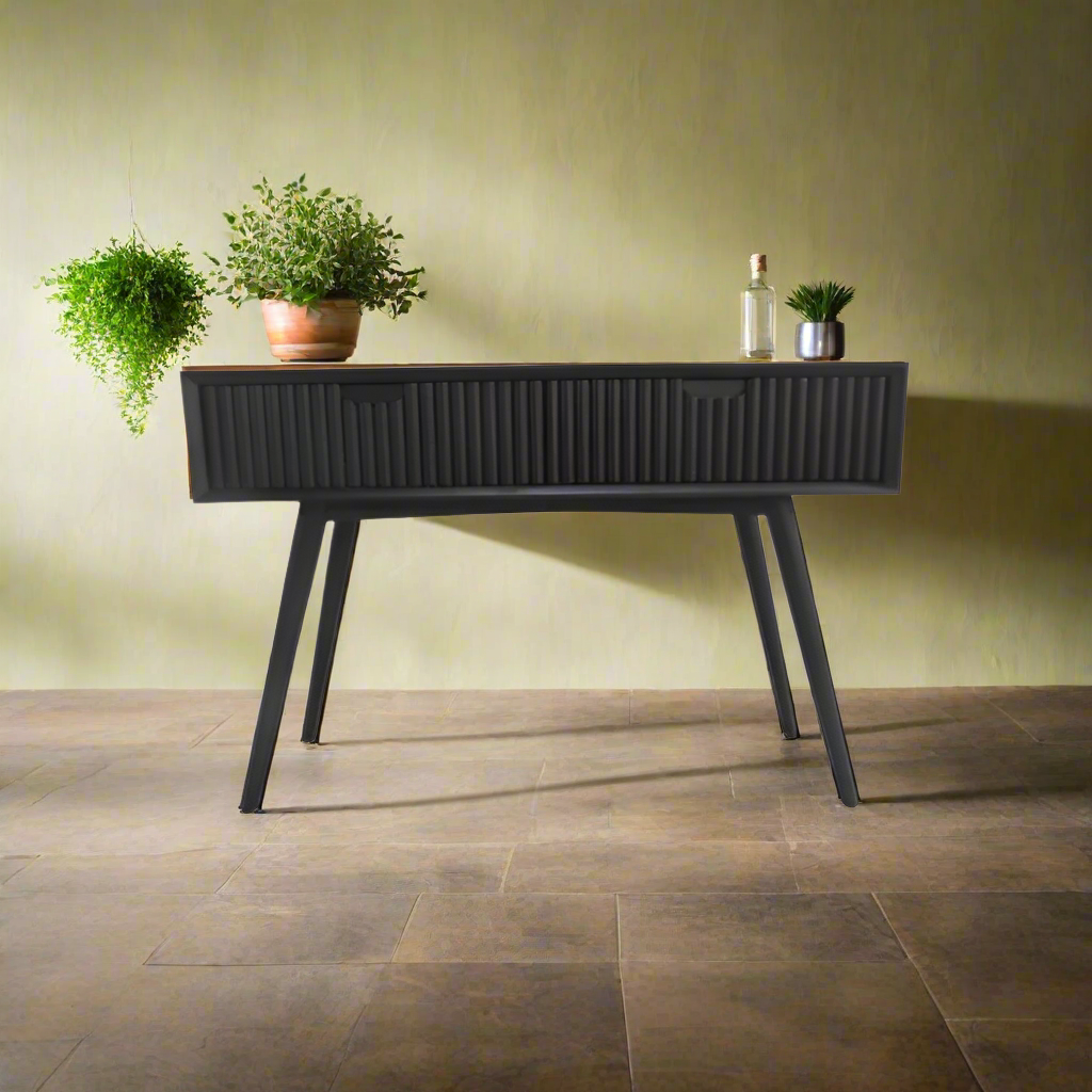 Amore Console Table - Black