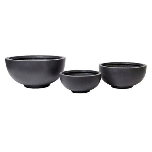 Fibre Clay Round Dish - Set of 3