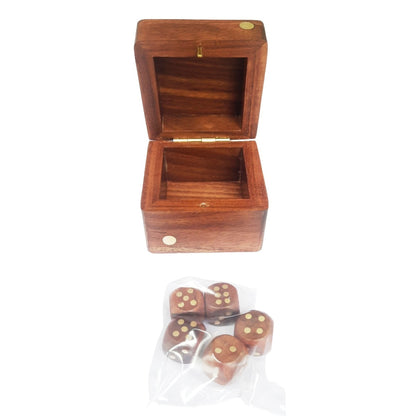 Wooden Dice Set