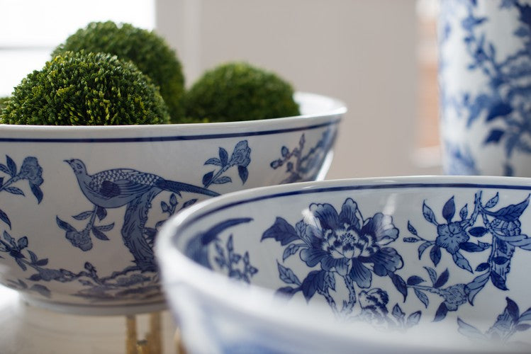 Blue and White decorative ceramic bowls Set/2